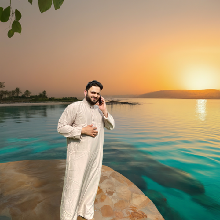 Saudi Sand Storm | Modern Thobes for Distinguished Gentleman