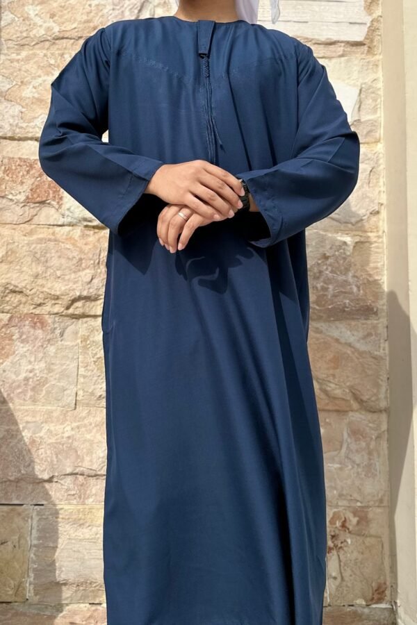 Emirati Navy Nomad | Heritage-Inspired Premium Kandura