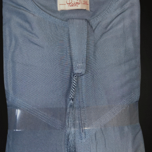 Emirati Bedouin Blue Kandura | Elegant Style for Men