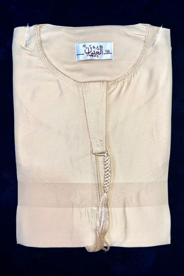Emirati Camel Cream Kandura | Timeless Classic Appeal