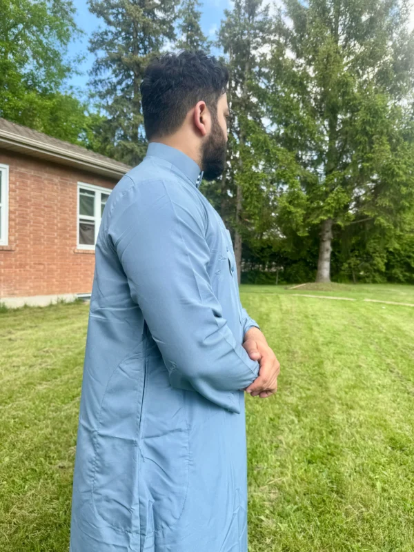 Saudi Arabian Sky | Premium Thobes with Timeless Elegance - Image 6
