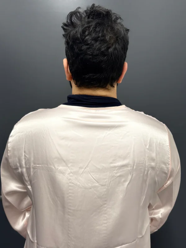 Moroccan Djellaba Thobe Rose Gold | Full-Sleeved Style & Comfort - Image 6