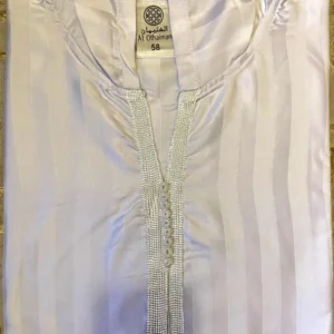 Othaiman Hooded Casablanca Cloak Abyad | Moroccan Elegance
