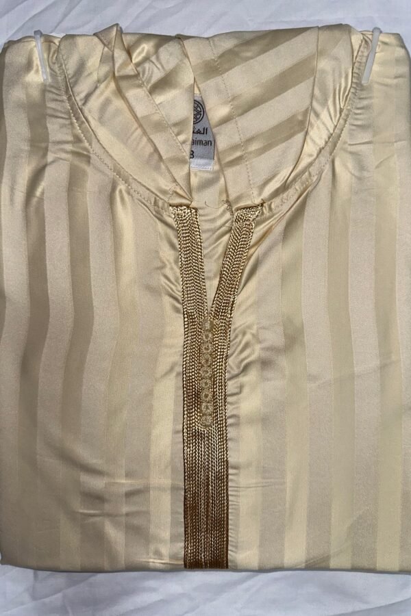 Othaiman Hooded Casablanca Cloak | Charming Golden Yellow - Image 5