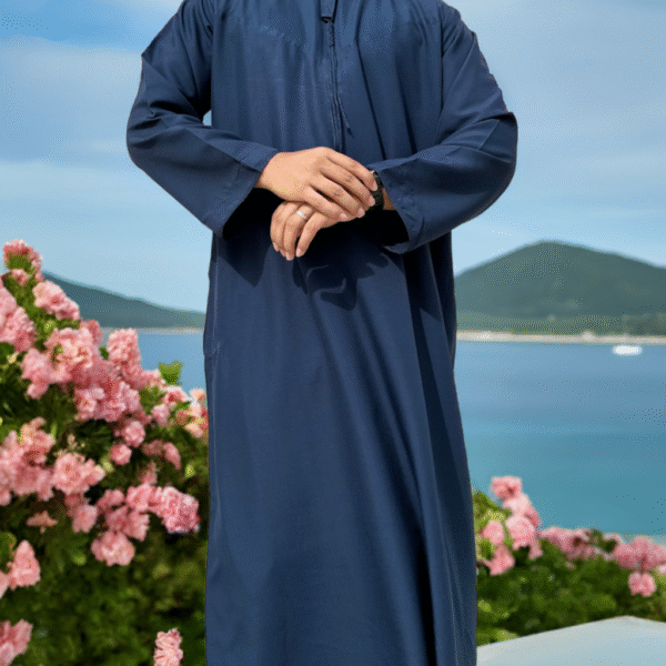 Emirati Navy Nomad | Heritage-Inspired Premium Kandura - Image 3